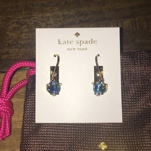 Sky blue Kate spade earrings